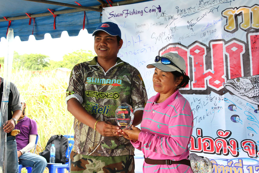 ปลารวมอันดับ 4 น้ายาว TigerChid ยินดีด้วยค