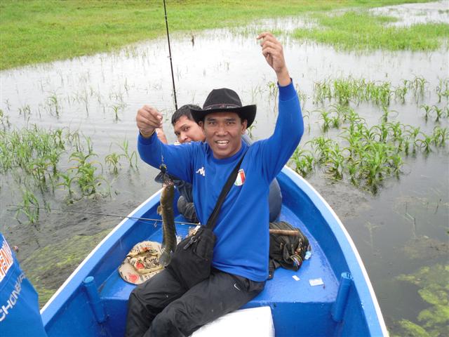 ปลาในเช้านี้กัดดีกว่าเมือวานอีกคับ :laughing:
