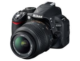 Nikon D3100:

 
Nikon D3100 is a 14.2 MP Digital SLR Camera with 18-55mm f/3.5-5.6 AF-S DX VR Nik