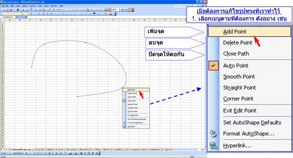 คำสั่งที่ใช้งาน  :cool: :cool: