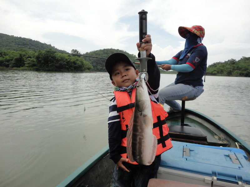 พอลงเรือได้ เห็นจิบอยู่ไม่ไกล เลยลองส่ง เพนซิล ไปทักทาย โดนซะงั้น 