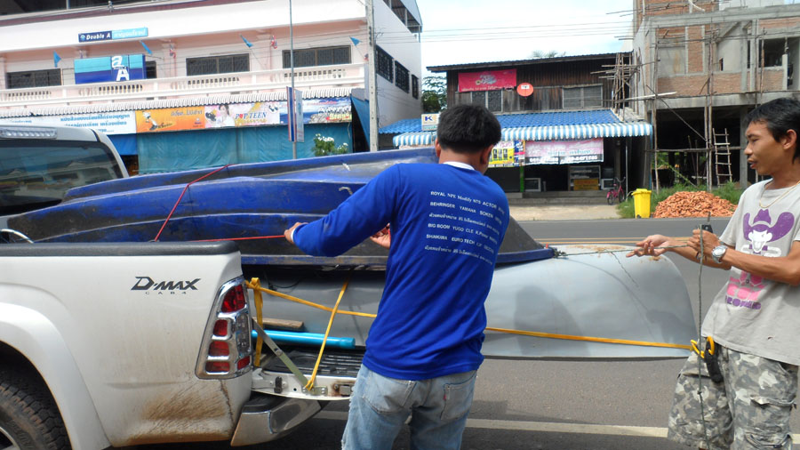 ป๋าพงมาแล้ว ยกเรือกันใหญ่เลย :cheer: :cheer: