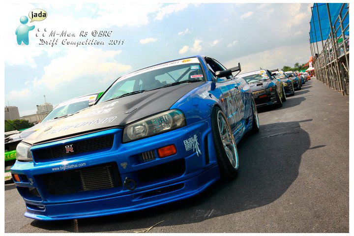 R34 V SPEC 4 ล้านกว่า คุณแดง BIG COLA ยาง DEESTONE เอามาทำลายกันเห็นๆ