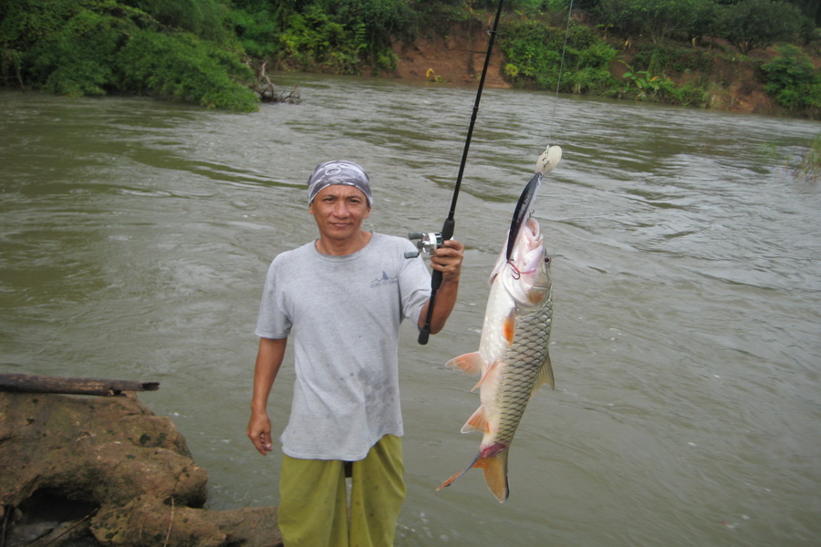 ขึ้นต้นน้ำได้ปลาตัวเดียวครับ :laughing: