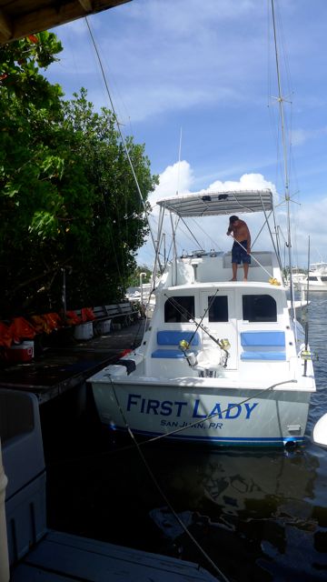 our boat 
we do 5 day on marlin fishing
per day with tip =1680 us $