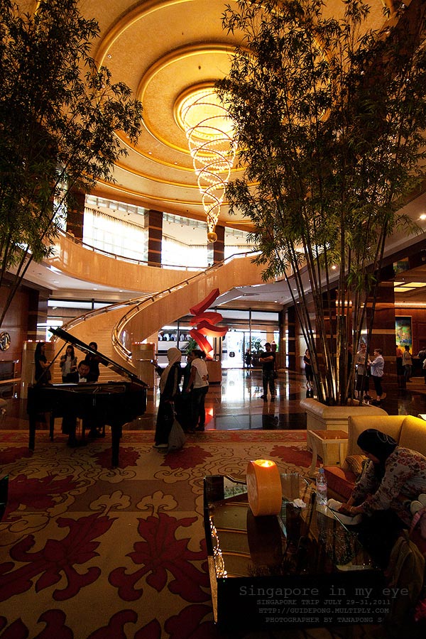 Check in at Conrad Centennial Hotel 

  :cheer: