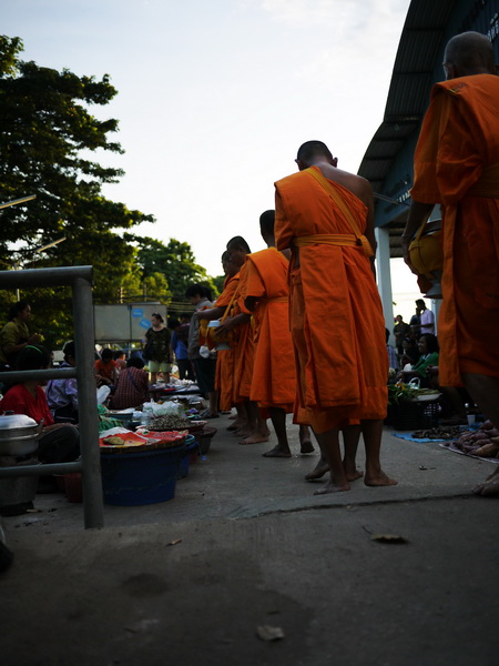 พระบินฑบาทพอดีเลยได้ภาพมาชมกัน