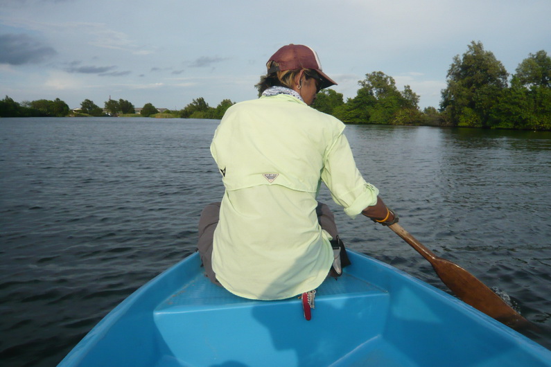 ไปพายเรือเล่นที่ 700 ไร่ มาจ้า