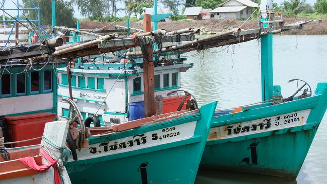 ถึงเรือประมาณบ่ายสามครับ 
เรือบังมี 2 ลำ