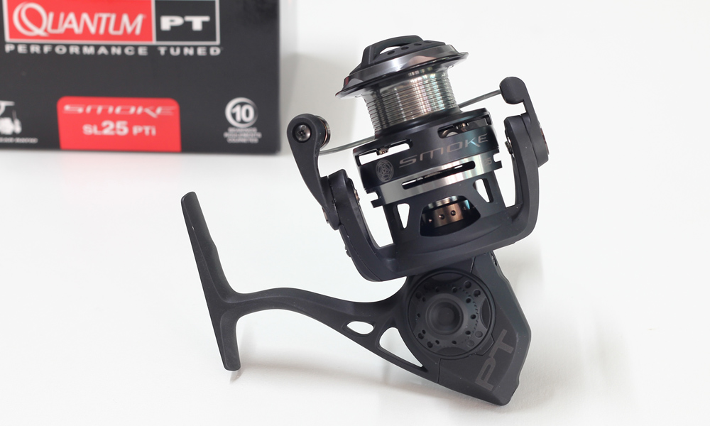 Quantum Smoke PT Spinning Reel

Model          Gear Ratio     Line Capacity       Max Drag      Be