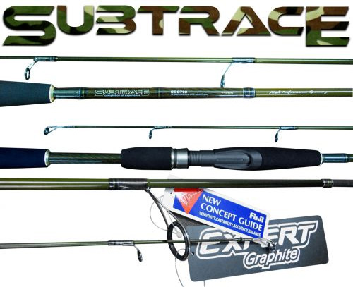 Expert Graphite Subtrace 

SBS-562 	5'6"	2 	8-17Lb. 	30g 	
		
SBS-602 	6'0"	2 	10-20Lb. 	55g