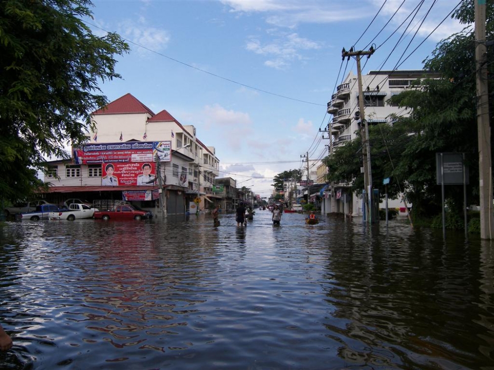 ตัวเมืองอยุธยาครับ 