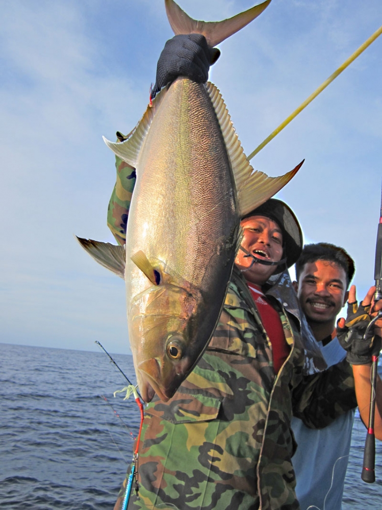 ตัวนี้กัดจิ๊กAbu speed jig อีกแล้วครับ :grin: :grin: