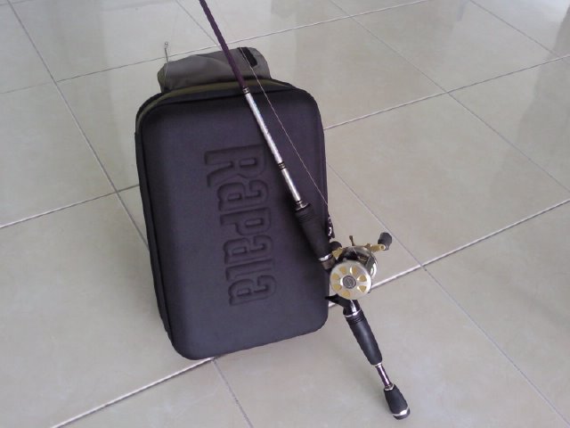 ขอโชว์มั่ง

Rod : Shimano Jewel
Reel: Shimano Cardiff 
Bag: Rapala

ต้องไปยกชุดถึงจะหมาน ไม่เอ
