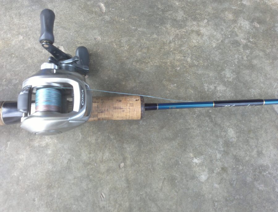 อุปกรณ์ที่น้องเค้าใช้ครับ DAIKO 6-14  SHIMANO CITICA ทำไปด้าย