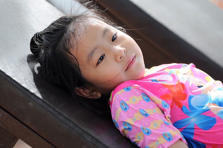 นอนพักเก๊กท่าก่อนซ่าส์อีกรอบเหรอแตงโม :grin: :grin: :grin:
