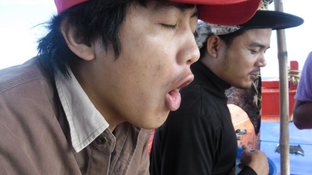 กินเสร็จแล้วต้องออกอาการแบบนี้มันถึงจะอร่อย...อิอิ :cheer: :cheer: