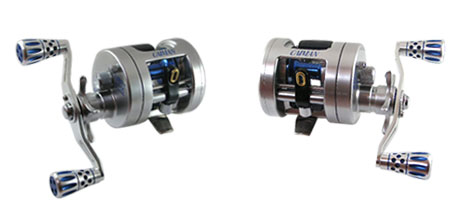 TICA-DJ101 (Left)
Gear Ratio: 5.2:1
Wt. : 10.4oz
Capacity: 12lb/140yd
Bearing: 10+2
