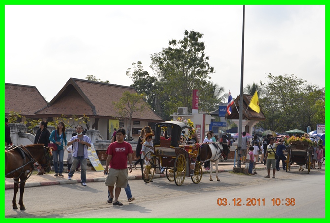 หน้าพระธาตุลำปาง