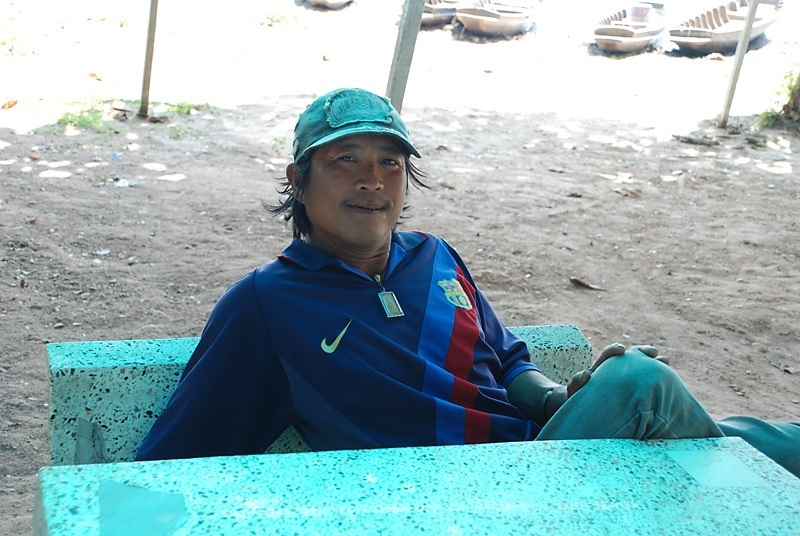 มาถึงโอ๋มารอที่ท่าแล้ว :grin: