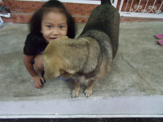 เด็กหมา ครับ  :laughing: