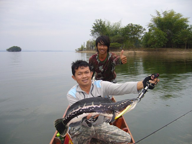 ไต๋อ้นเขื่อนศรีจัดหนักทุกรอบเลยครับ