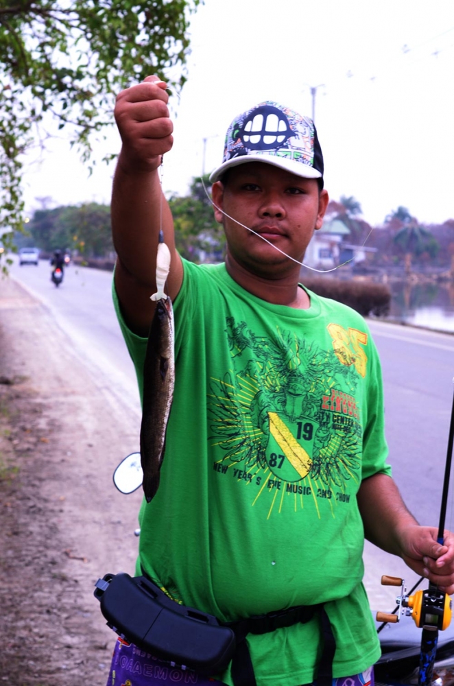 อันนี้ ผมตกได้  แต่ให้น้องเอเป้นนาย แบบ  :grin: :grin: :grin: :grin: :grin: :grin: :grin: