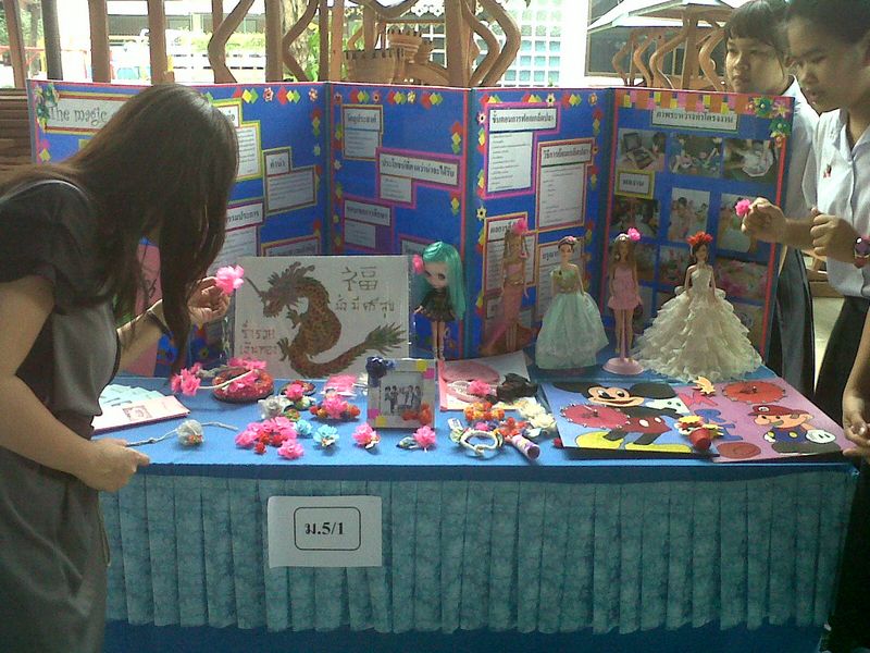 ผมมีหน้าที่เดิน เก็บภาพ โครงงาน รอบ โรงเรียน...กับผลงาน ที่นักเรียน คิดคิดมาคับ