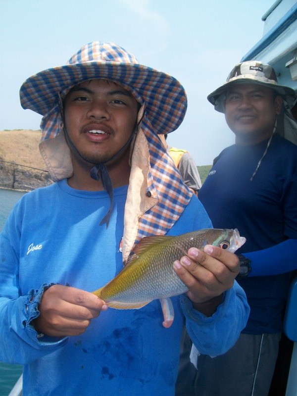 หัวเรือชุดเล็กตกเหลืองปากขวดกันครับ ปลาเนื้อดี  :love: :grin: