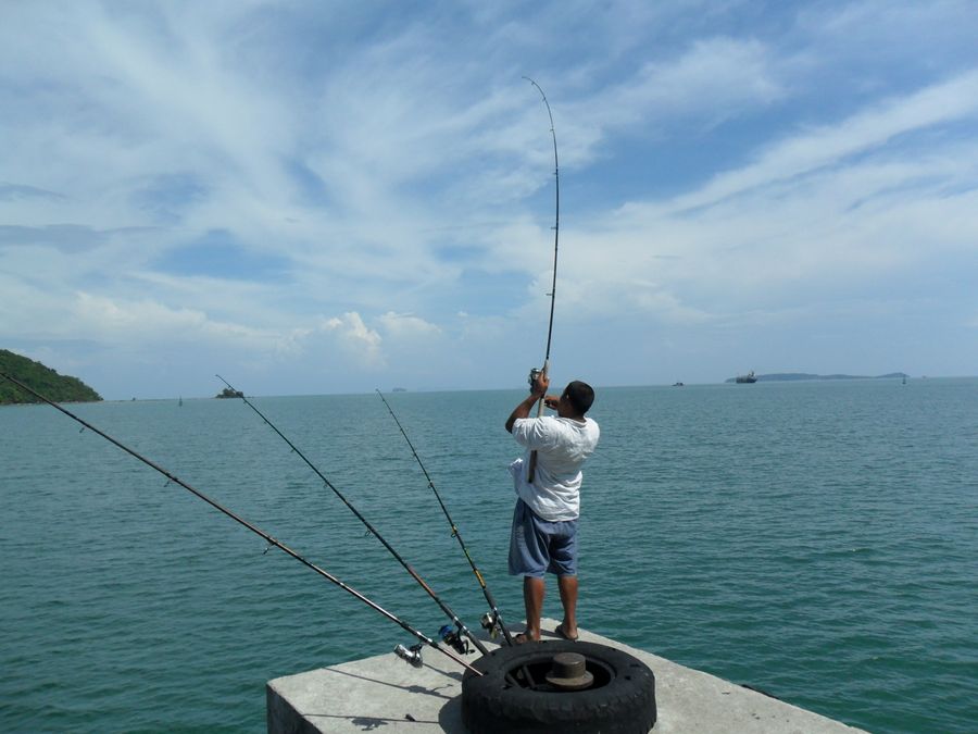 ทริพถัดมา โกหนึ่ง คนตื่นเช้าได้อัดปลาก่อนตามคิว :ohh:
