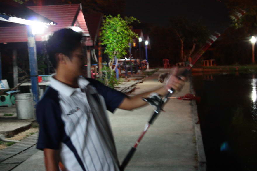 น้าหลามกบ ปลากินแว้ว :cheer: :laughing: :grin: