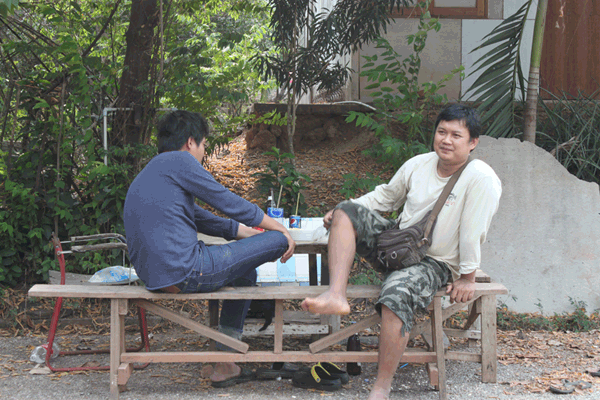 พักก่อนครับเหนื่อยครับ