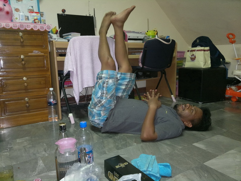 พอเหลือเดี่ยวๆ :cheer: :cheer:

ออกไปโดนมาอีก 1 ลิตร :umh: :umh:






เริ่มออกอาการเจ.... 