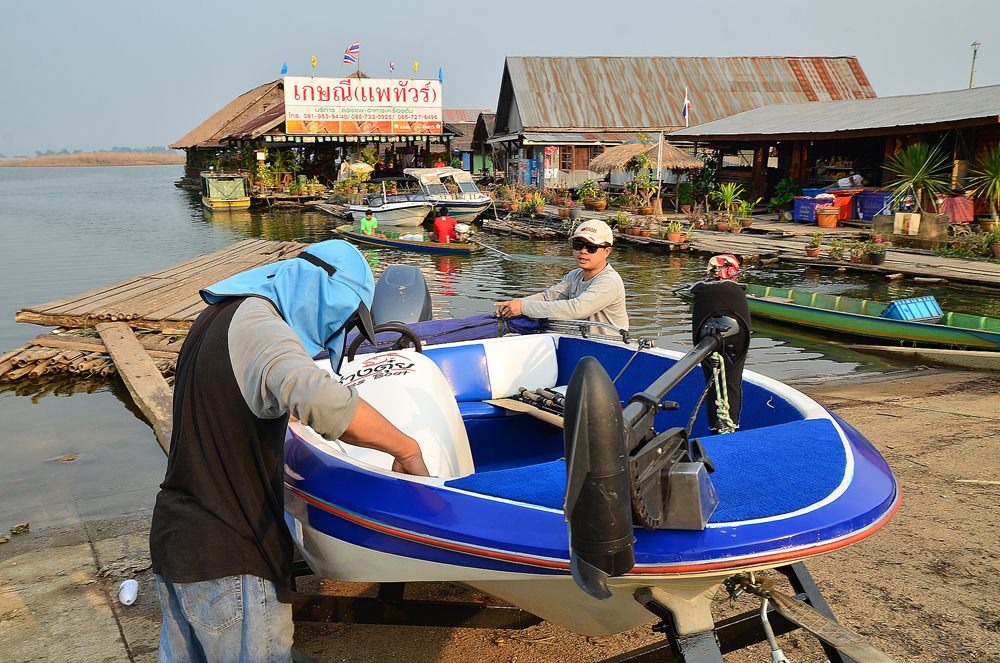 เตรียมของลงเรือ :smile: