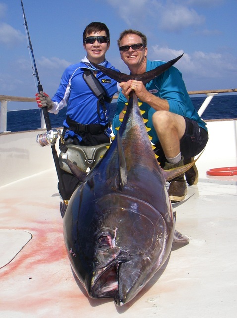  Tuna trip in clipperton. (mexico)