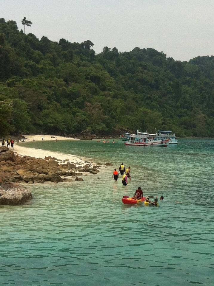 บรรยากาศชายหาด
