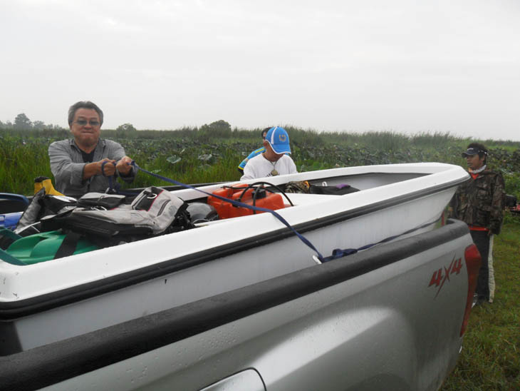 ถึงท่าเรือแล้ว เอาเรือลำใหม่มาลองกันครับ