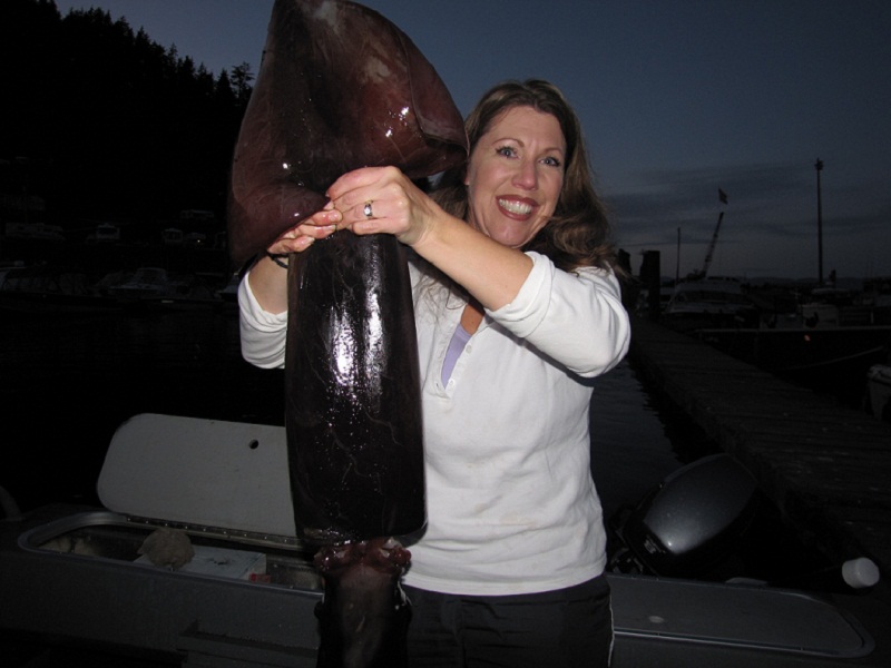 And big squid!