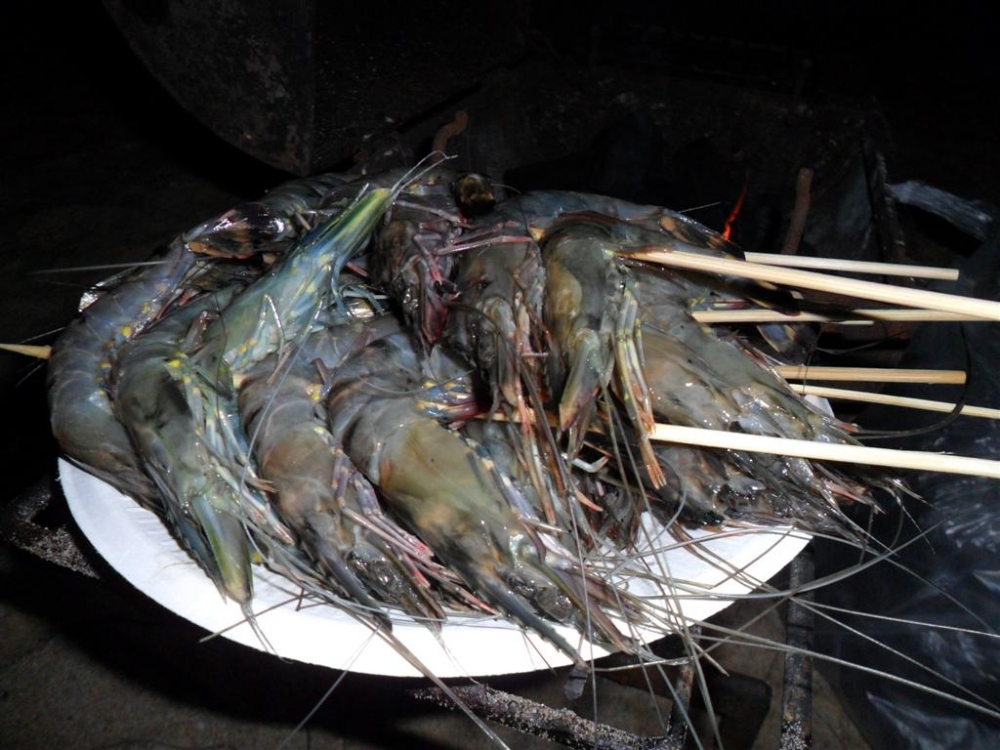 เมนู เบสิกๆ  กุ้งย่าง... :grin:
