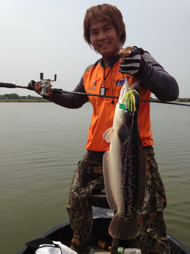 เหยื่อยืมเหมือนกันนะ เห็นกัดดี 555 :laughing: :laughing: