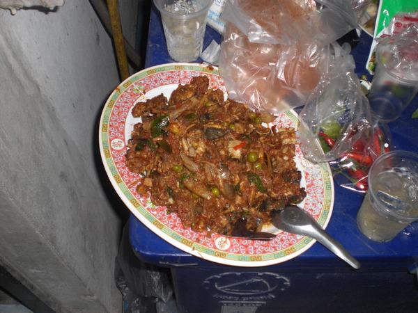 ตะพาบน้ำผัดเผ็ดครับ :cheer: :cheer:
