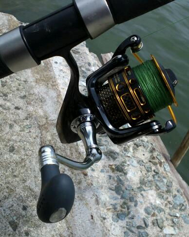 รอบนี้ผมเปลี่ยนยกเซทจากzauber4000  เป็นArctica4000ใส่สายG-tech pe3 ประกบกับคันpe4 
 ตกแบบตีตะกั่วทิ