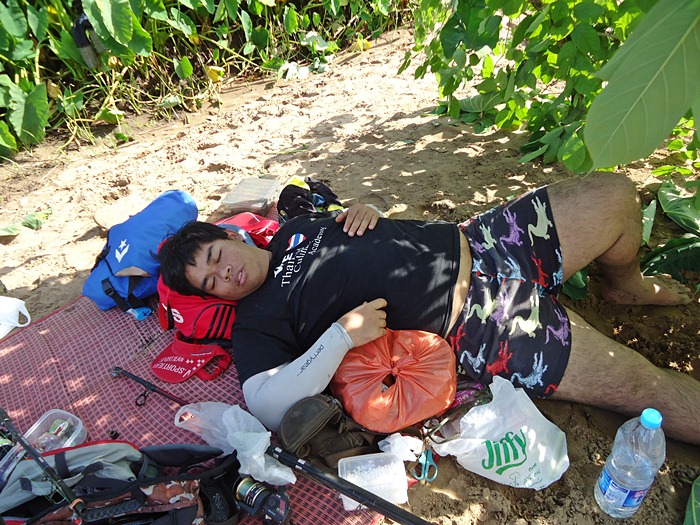 เผลอแป๊ปเดียว..น้องหมู มานอนตาย ซะละ  :laughing: :laughing: :laughing: