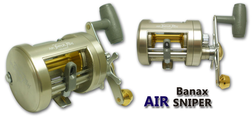 Banax  AIR SNIPER

              รอกเบทหมุนซ้าย Banax AIR SNIPER ผลิตใน Korea ส่งขายในตลาด Japan เ