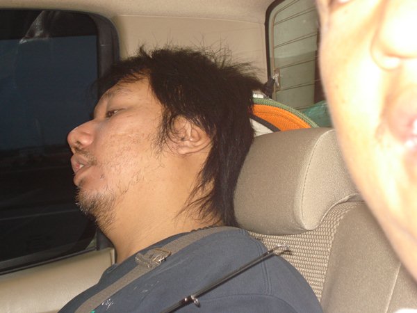 ออกจากบ้านตี5ครับ :grin: :grin: