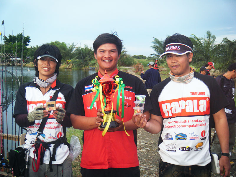 จัดไปอีก...ชนะเลิศ ปลารวมทีมครับ สุดยอด........จำนวนปลา 17 ตัว

 :smile: :smile: :smile: :smile: :