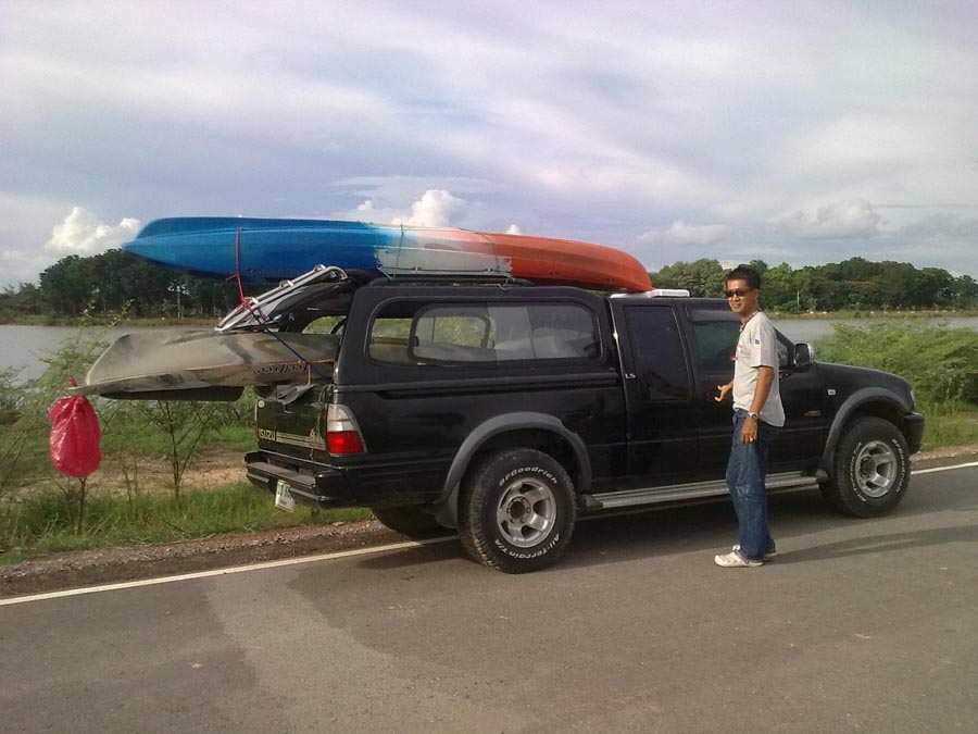 Twin kayak  ถล่ม ป่าบัว บ่อ อ่าง เอิ๊กๆๆ