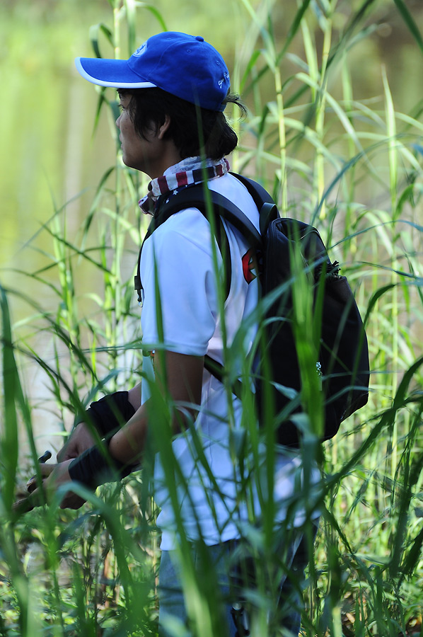 นังเนกไม่พุดไม่จา ตั้งใจตกปลาน่าดู :grin: :grin: :grin: