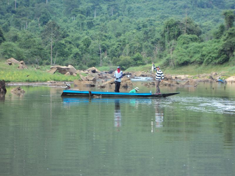 ขึ้นเรือมาไม่ทันไร..น้าโจโชว์ปลาตั