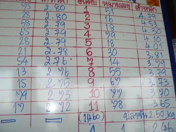 มาดูสกอร์อย่างไม่เป็นทางการกันครับ เบอร์75 ผู้นำสายปลาไซส์มาดูกันครับว่าเบอร์นี้ของใคร++++จะเหนียวมั